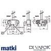 Matki Swadling 2 2022 Absolute2 Retro Dual Outlet Exposed Shower Valve Dimensions